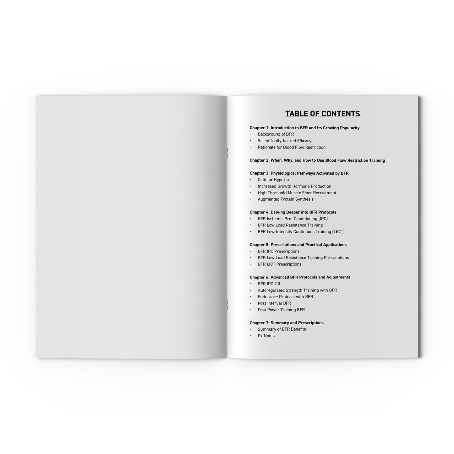 Principals of Blood Flow Restriction (E-Book)